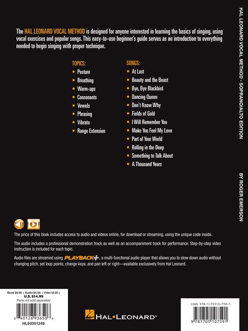 Hal Leonard Vocal Method