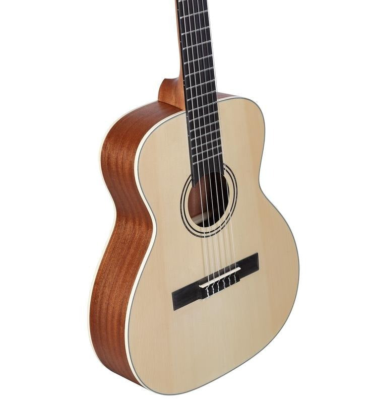 Alvarez School Series Nylon String, Short Scale Student Guitar w/Gig bag. Natural