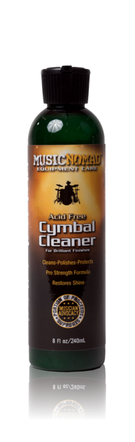 Cymbal Cleaner - Acid Free Cleaner, Polisher, Protectant For Brilliant Finishes