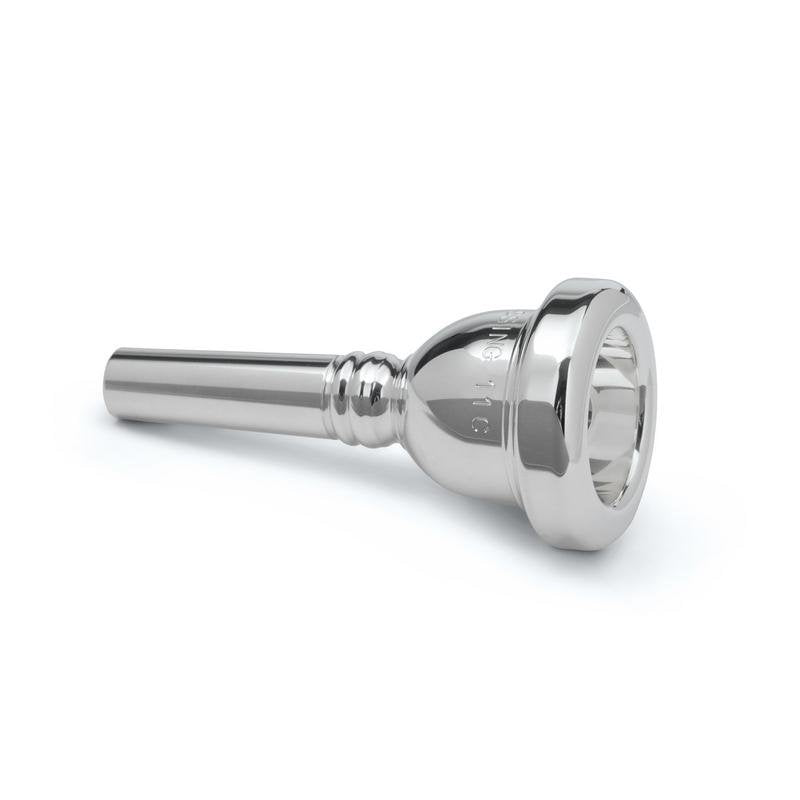 Blessing MPC11CTRB Trombone Mouthpiece, 11C, small shank, silver-plated