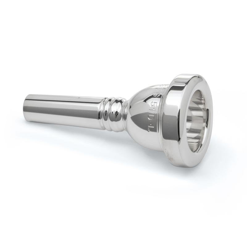 Blessing MPC51DLTRB Trombone Mouthpiece, 51D, large shank, silver-plated