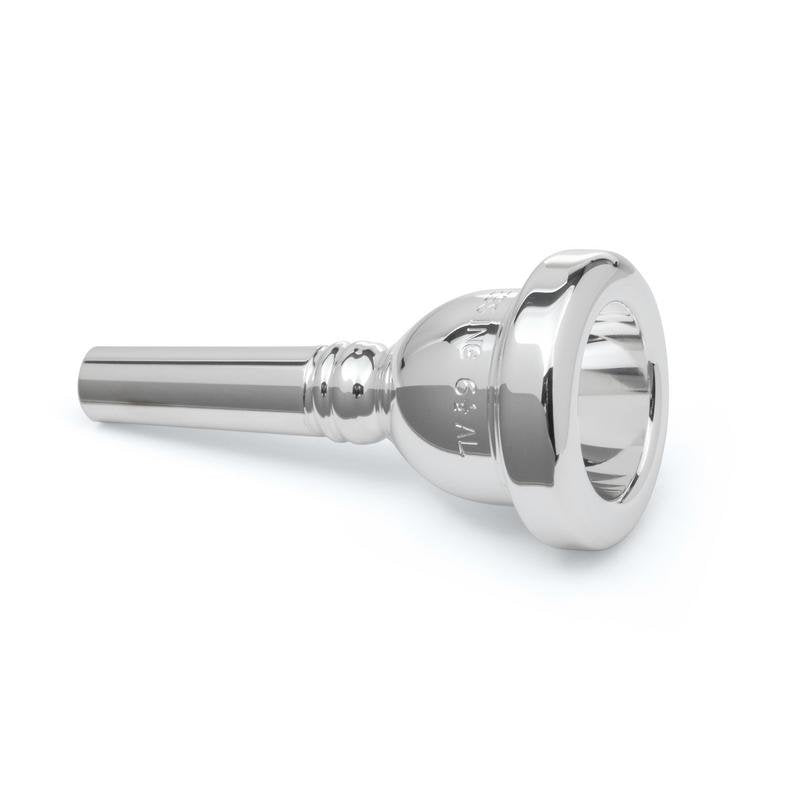 Blessing MPC65ALTRB Trombone Mouthpiece, 6.5AL, small shank, silver-plated