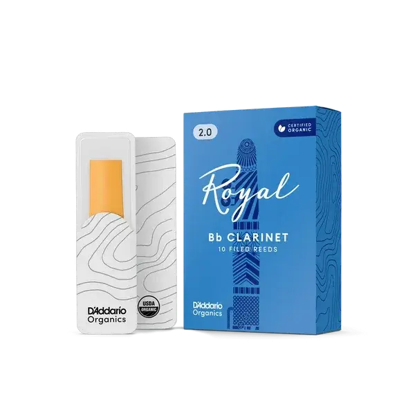 Rico Royal Clarinet Reeds 2.0, 10 Per Box