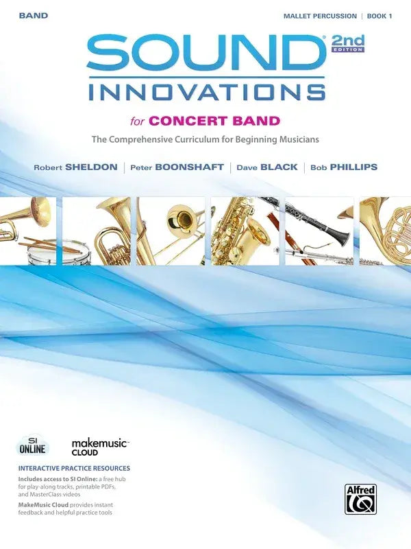 Sound Innovations for Concert Band, Book 1, Second Edition - Mallet Percussion - Book and Media
