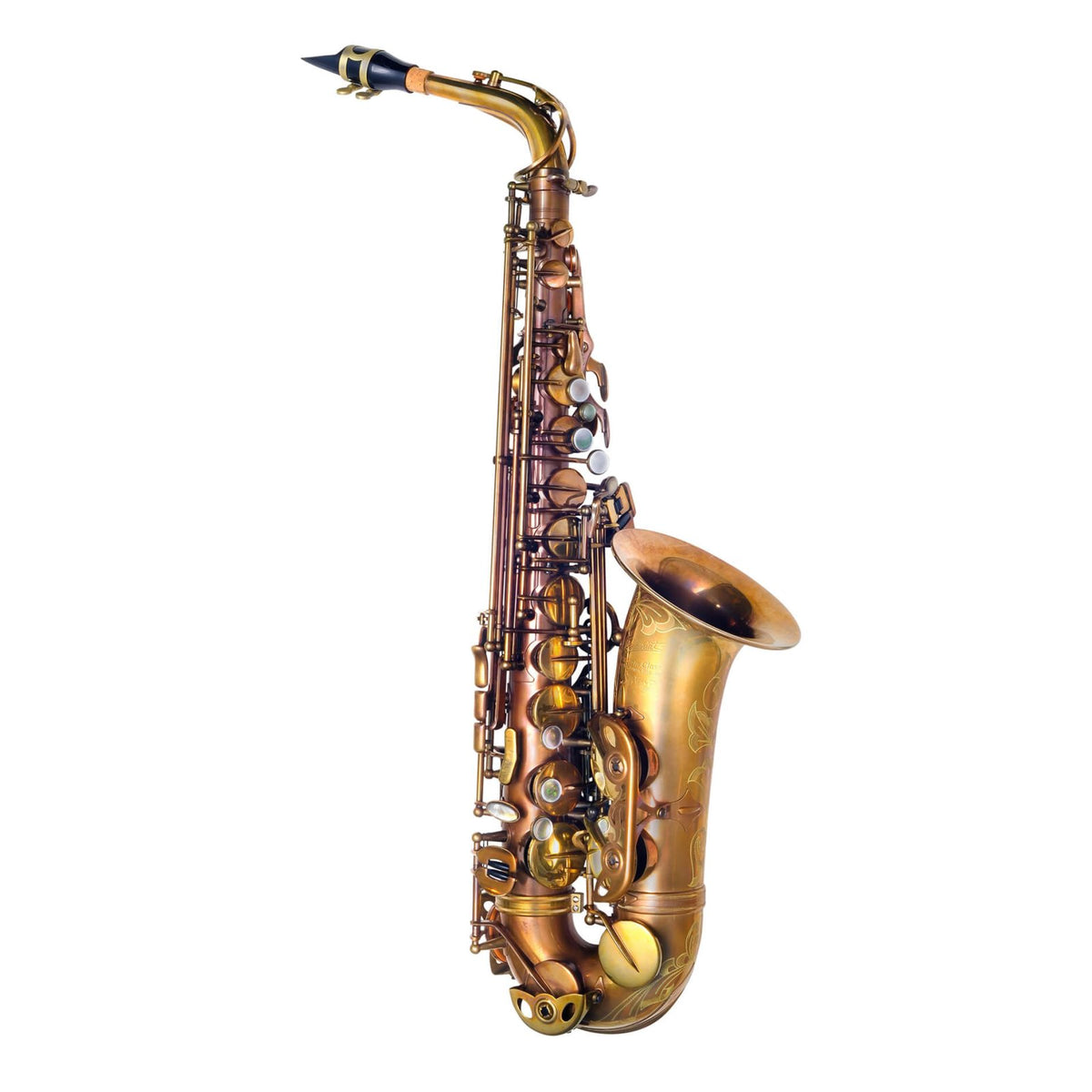 P. Mauriat System-76AUL Professional Alto Saxophone Raw Brass
