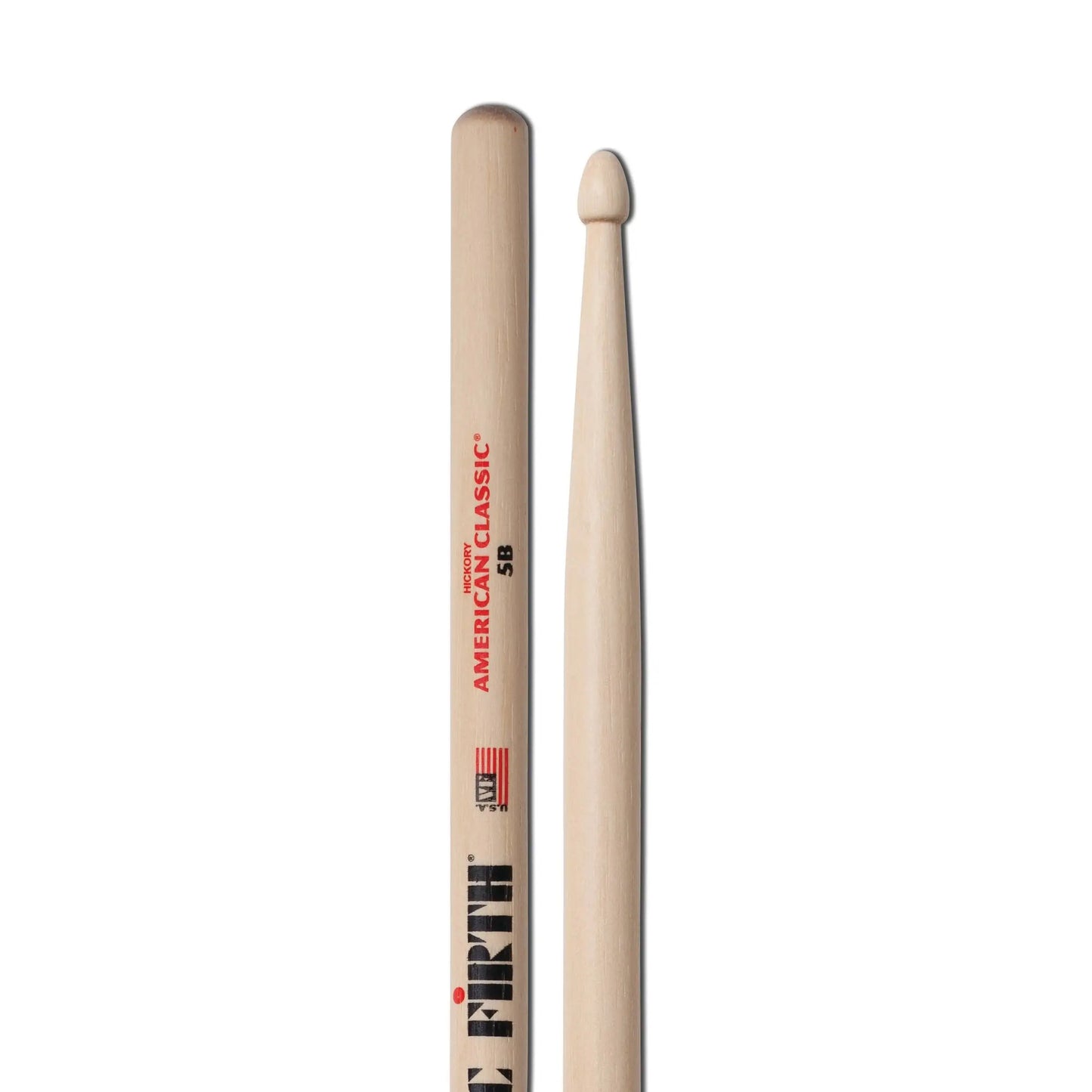 Vic Firth American Classic 5B Hickory Wood Tip Sticks