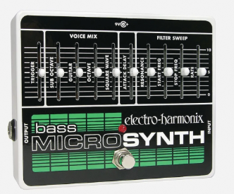 Bass Microsynth Analog Bass Synthesizer Pedal