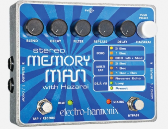 Stereo Memory Man with Hazarai Digital Delay & Looper