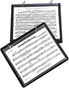 MARLO MARCHING BAND FLIP FOLDER WITH 5 WINDOW SLEEVES