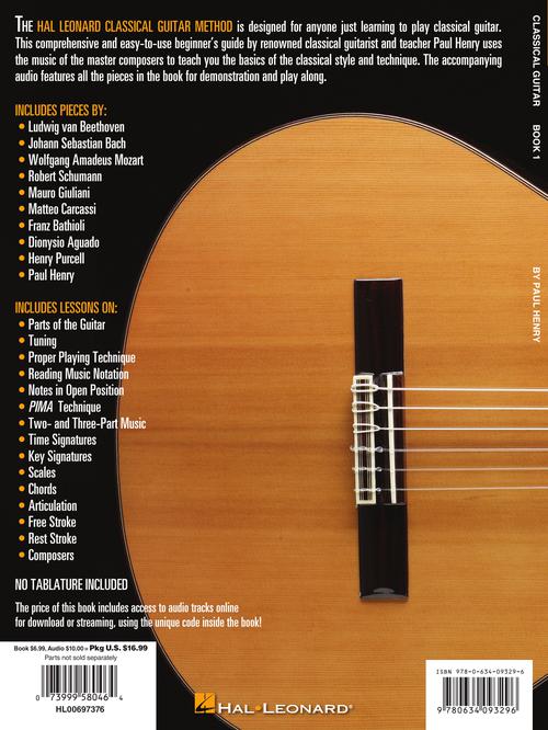 The Hal Leonard Classical Guitar Method