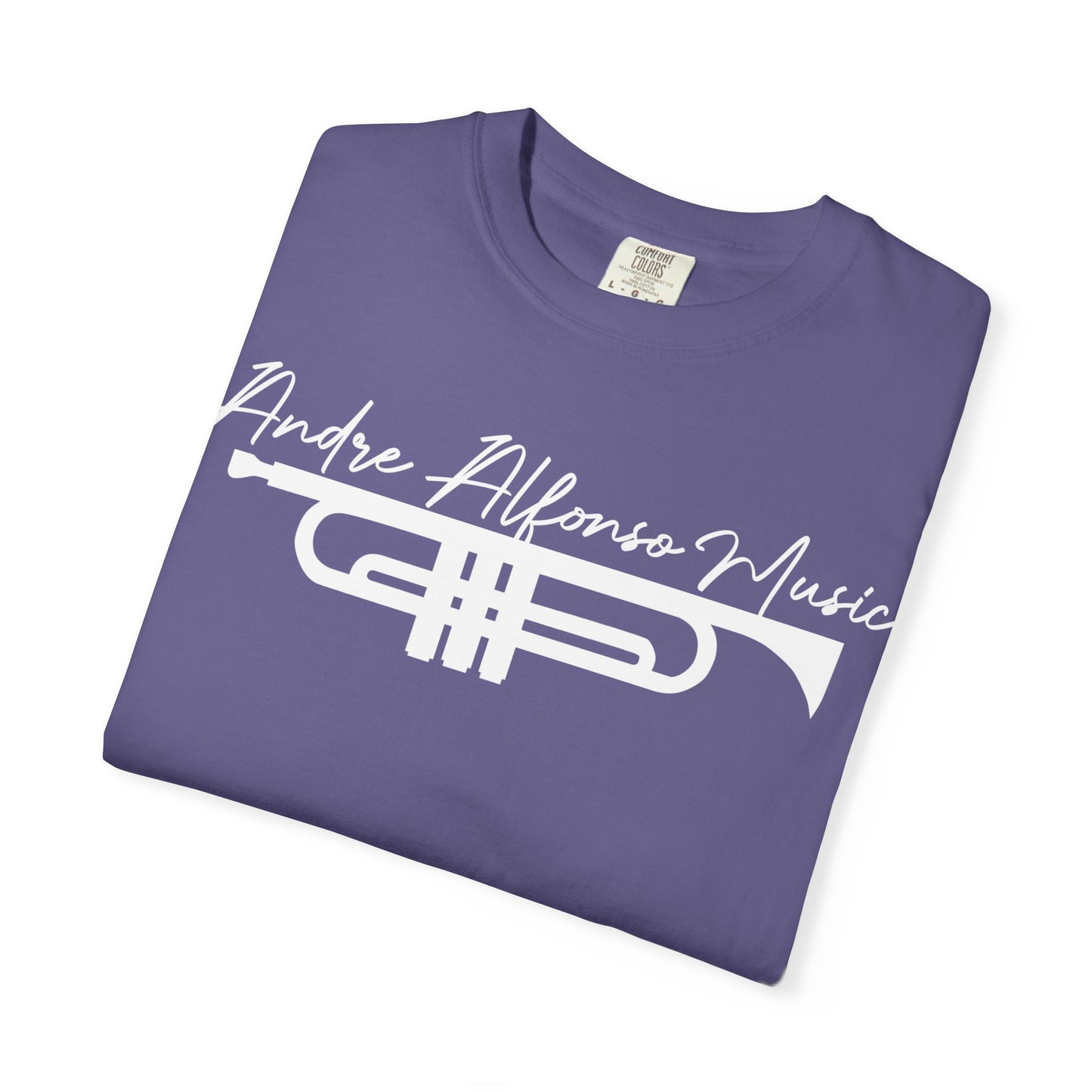 Trumpet Music T-Shirt — Andre Alonso Music Logo Tee