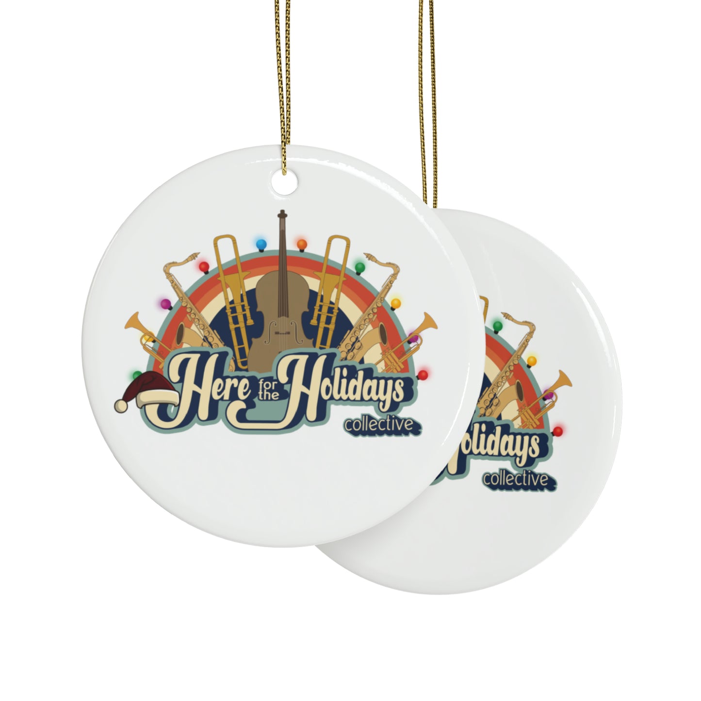 Here for the Holidays Ornament