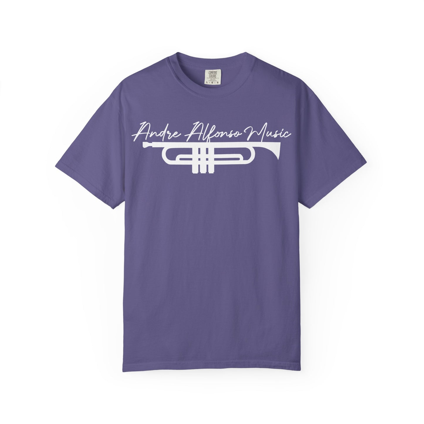 Trumpet Music T-Shirt — Andre Alonso Music Logo Tee