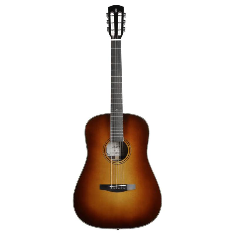 Alvarez Laureate Dreadnought Slope LDR70e Herringbone Sunset