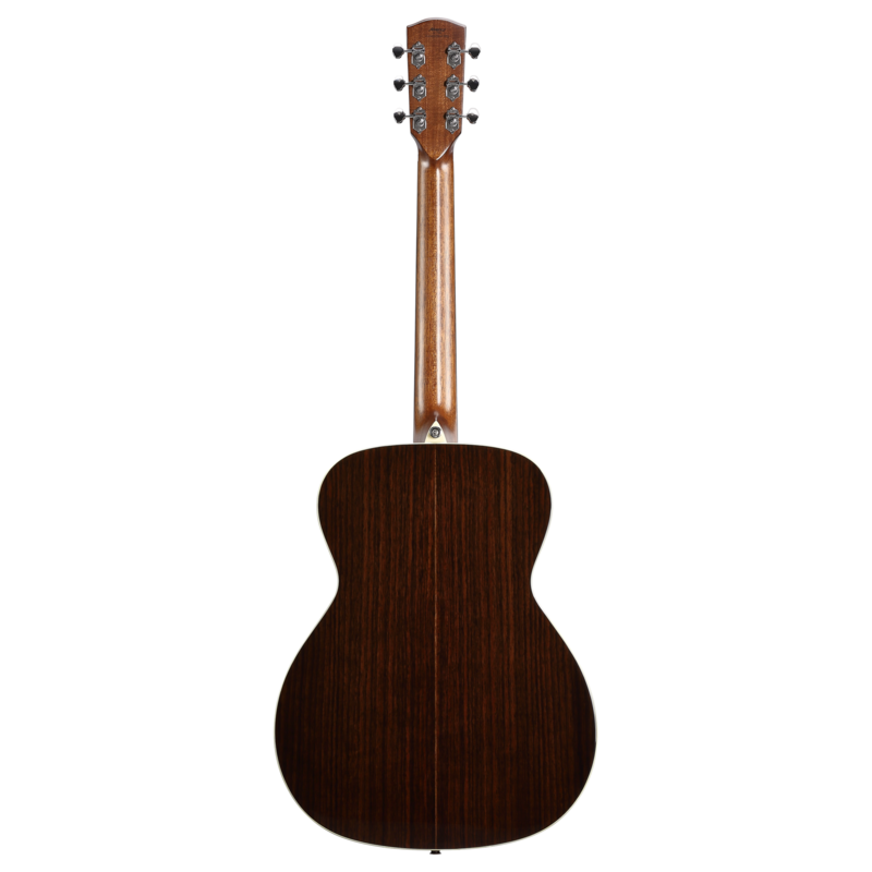 Alvarez Laureate Folk/OM Acoustic Electric LF70e Herringbone Blacktop