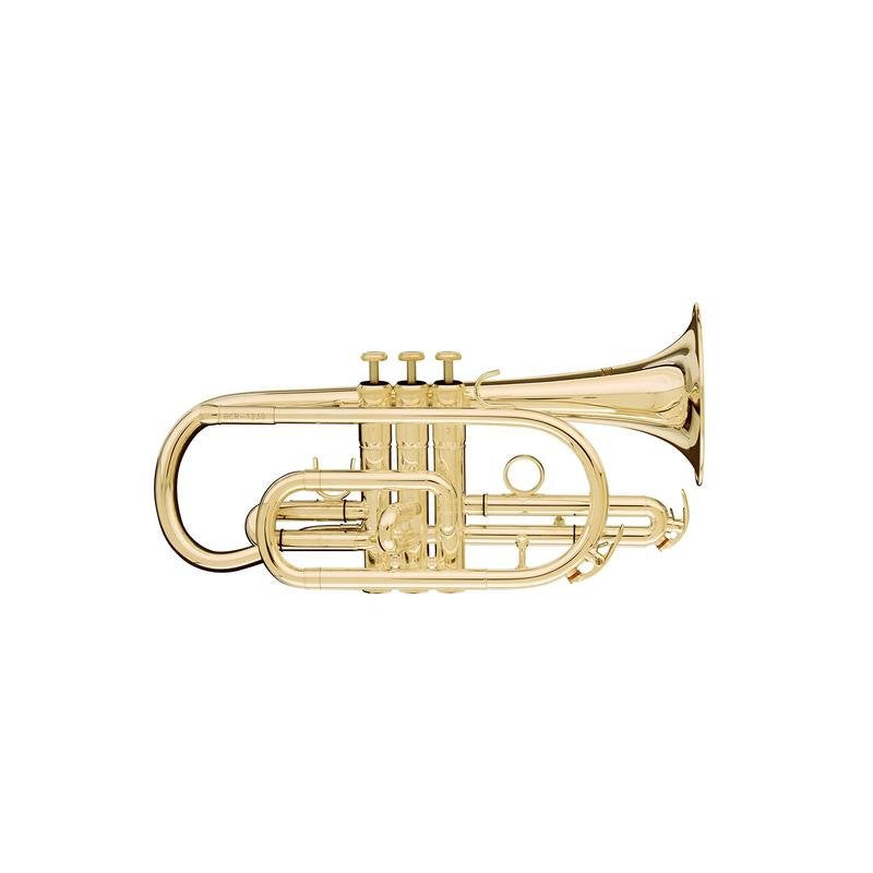 Blessing BCR-1230 Bb Cornet, Sheperd's Crook Clear Lacquer