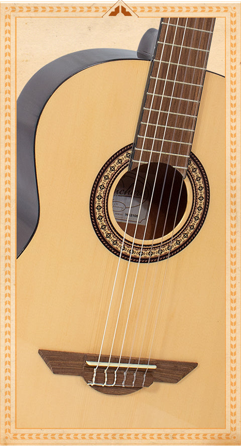 H. Jimenez Ranchero Series Full Size Nylon String Guitar