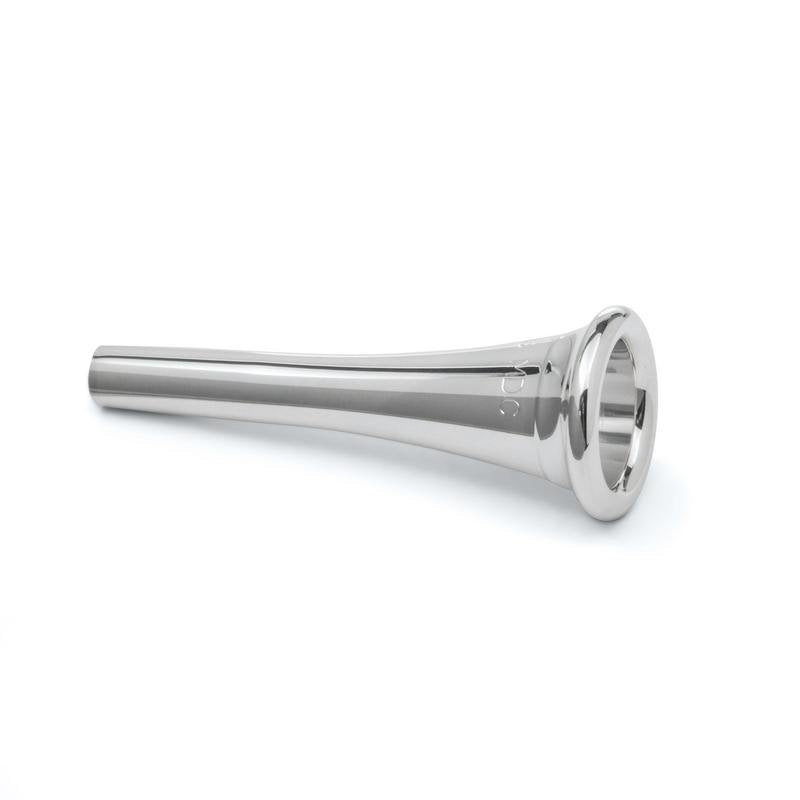 Blessing MPCMDCFR French Horn Mouthpiece, Medium Deep Cup, silver-plated