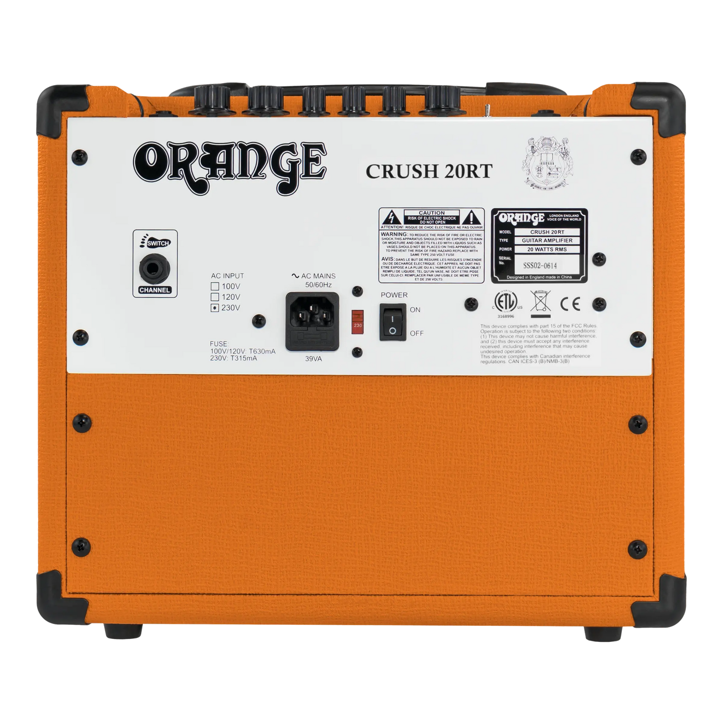 Orange Crush 20RT - with Reverb & Tuner