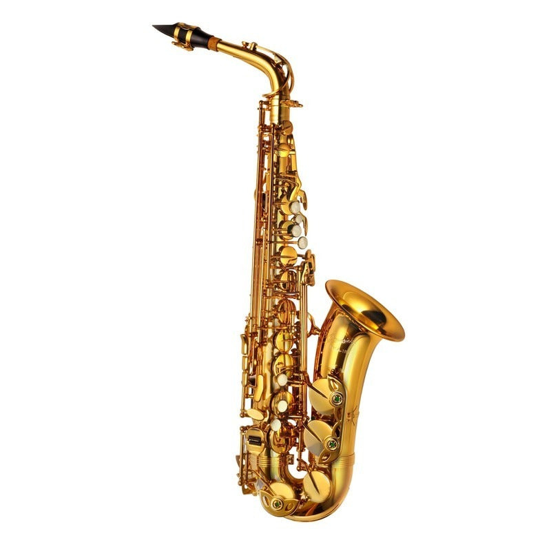 P. Mauriat Advanced Alto Saxophone, Gold Lacquer, Outfit, PMSA-185ABS