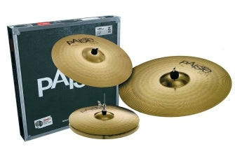 Paiste 101 Brass Cymbal Set For Inclusion With Gretsch Energy Drum Sets14/16/20 In Cymbal