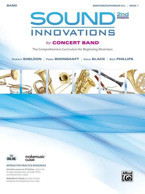 Sound Innovations for Concert Band, Book 1, Second Edition - Euphonium & Baritone B.C. - Book and Media