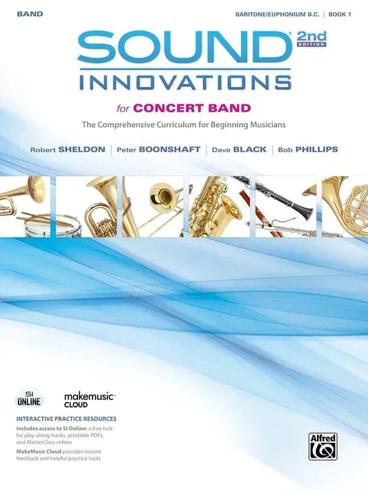 Sound Innovations for Concert Band, Book 1, Second Edition - Euphonium & Baritone - Book and Media