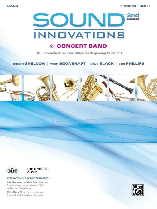 Sound Innovations for Concert Band, Book 1, Second Edition - Trumpet Book and Media