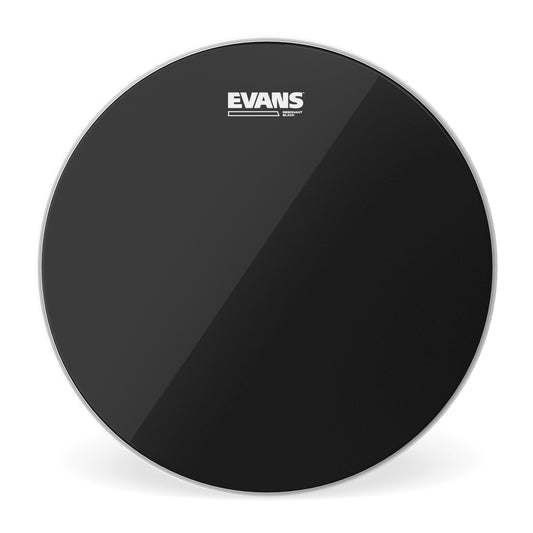 EVANS Resonant Black Drum Head, 12 Inch