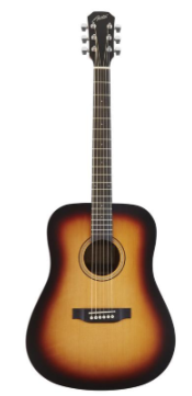 Austin Acoustic Dreadnought , Satin Sunburst