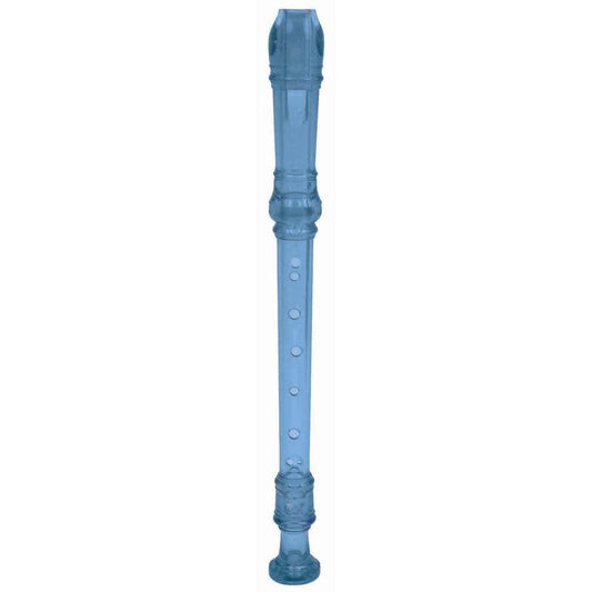 Zonda 3 Piece Blue Translucent Recorder with Bag