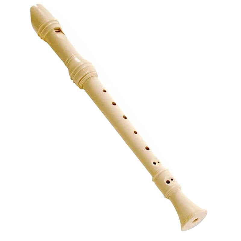 Trophy Ivory Cambridge Three Piece Recorder with Bag and Cleaning Rod