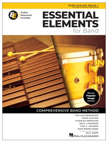 Essential Elements for Band Percussion Book 1