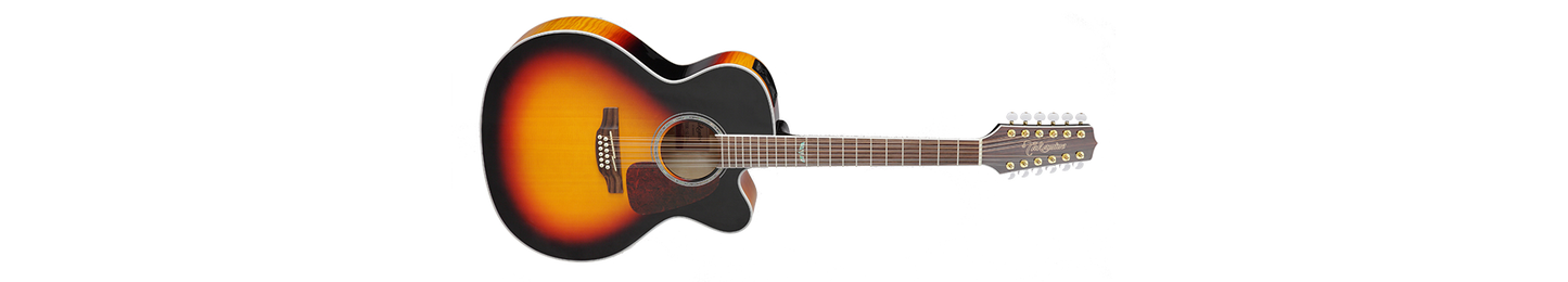 Takamine GJ72CE-12 Brown Sunburst