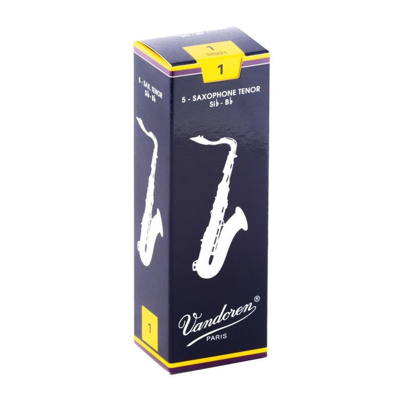 Vandoren Traditional Tenor Saxophone Reeds - 5 Per Box
