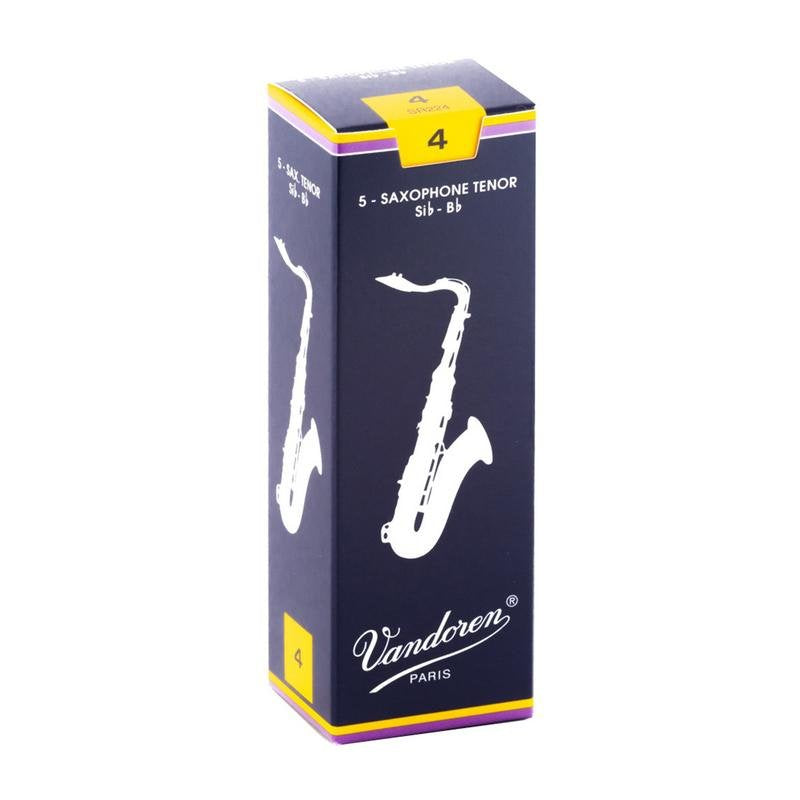Vandoren Traditional Tenor Saxophone Reeds - 5 Per Box